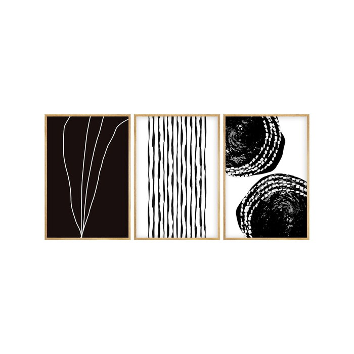 Wallity Huhu240 Conjunto de 3 Cuadros Decorativos 50 x 35 cm Wallity Huhu240 Conjunto de 3 Cuadros Decorativos 50 x 35 cm